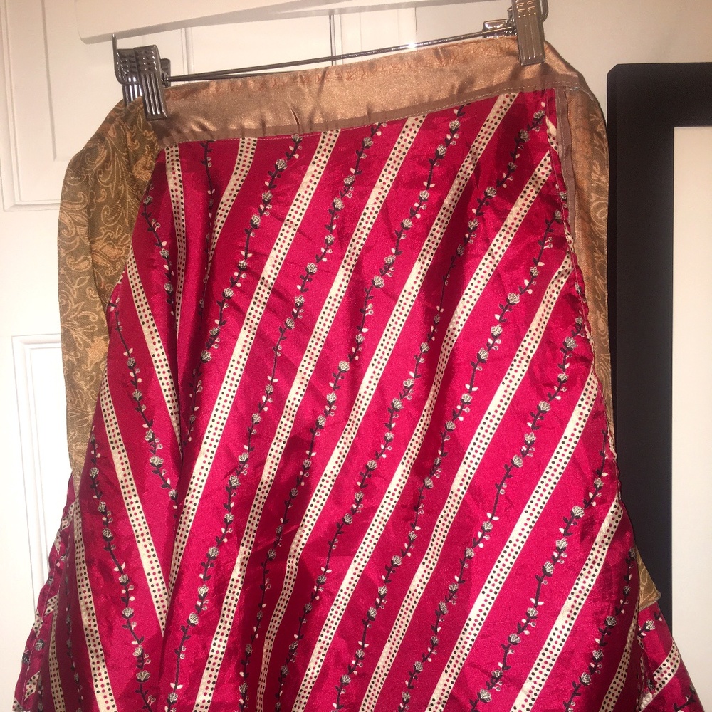 Reversible Wrap Skirt